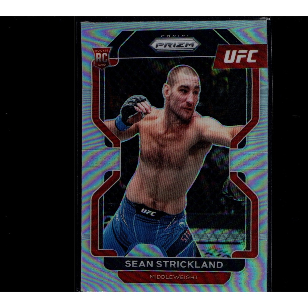 2022 Panini Prizm UFC Sean Strickland Silver Prizm Rookie RC #172 MIDDLEWEIGHT